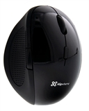 Klip Xtreme Orbix  - Mouse Ergonómico, Inalámbrico, USB, Óptico, 1600 dpi, Negro