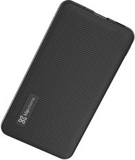 Klip Xtreme Power Bank  - Portable Battery, 5000 mAh, Up to 12W, Black