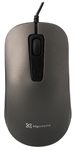 Klip Xtreme Sombra - Mouse, Wired, USB, Optic, 1600 dpi, Gray
