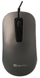 Klip Xtreme Sombra - Mouse, Cableado, USB, Óptico, 1600 dpi, Gris