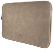 Klip Xtreme SquareShield - Laptop Sleeve, Khaki, Polyurethane and Polyester, 15.6"