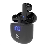 Klip Xtreme Touchbuds - Auriculares, Estéreo, En el Oido, Inalámbrico, Bluetooth, 20Hz-20KHz, Negro