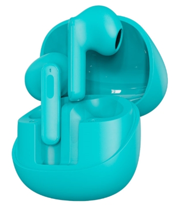 Klip Xtreme TuneXbuds Aqua left view