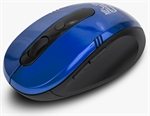 Klip Xtreme Vector - Mouse, Inalámbrico, USB, Óptico, 1600 dpi, Azul