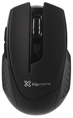 Klip Xtreme Vortex - Mouse, Inalámbrico, USB, Óptico, 1600 dpi, Negro