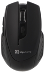 Klip Xtreme Vortex - Mouse, Inalámbrico, USB, Óptico, 1600 dpi, Negro