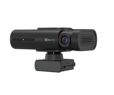 Klip Xtreme Web camera USB 4K IA tracking - Vista de lado