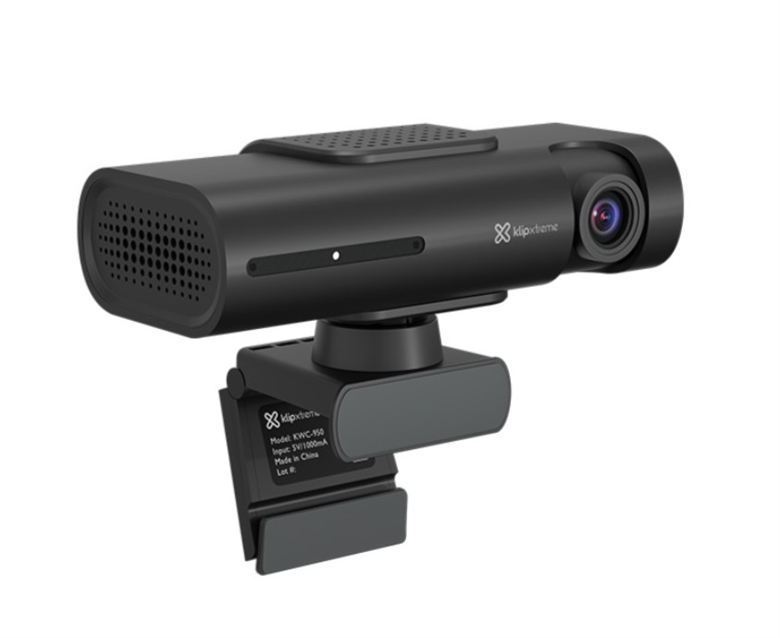 Klip Xtreme Web camera USB 4K IA tracking - Vista Lateral