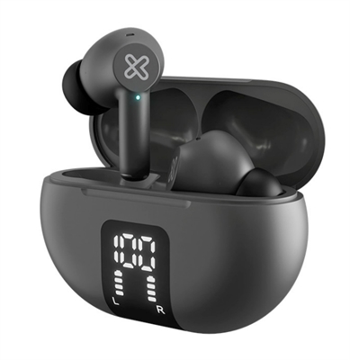 KLIPXTREME EDGEBUDS GREY FRONT VIEW