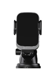 KlipXtreme PowerCar Tech KWC-515  - Phone Holder, Black, Wireless Charging and Automatic Clamping Sensor