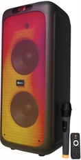 Klip Xtreme  BoomFire Pro - Speaker System With Subwoofer, Bluetooth, USB, 3.5mm, Black