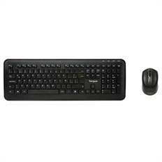 Targus KM610  - Combo de Teclado y Mouse Inalámbricos, USB, Español, Negro