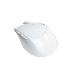 Klip Xtreme Duotrak - Mouse, Inalámbrico, Bluetooth, Óptico, 1600dpi, Blanco