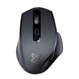 Klip Xtreme ErgoLast - Mouse, Inalámbrico, USB, Óptico, 1600 dpi, Negro