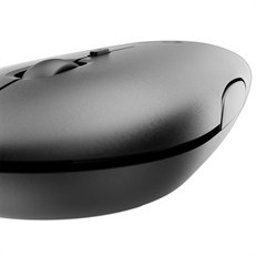 Klip Xtreme SlimSurfer - Mouse, Inalámbrico, USB, Óptico, 1600 dpi, Negro