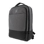 Klip Xtreme BizStroll - Laptop Backpack, Gray, 15.6", Polyester, 11" Tablet Compartment