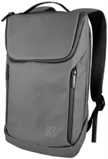 Klip Xtreme Evergo - Mochila, Gris, Poliéster, 15.6"