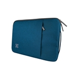 Klip Xtreme SquarePro  - Funda para Laptop, Azul, Poliéster, 14.1"