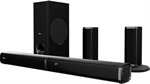 Klip Xtreme BoomBar Air Ultra - Soundbar With Subwoofer & Rear Speakers, Bluetooth, HDMI, 3.5mm, USB, Optical, Black
