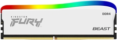 Kingston FURY Beast Edicion especial RGB KF432C16BWA/8 - Módulo de memoria RAM, 8 GB (1x 8 GB), DIMM SDRAM DDR4 de 288 pines, para escritorio, 3200 MHz, CL16