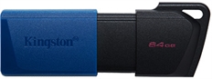 Kingston Exodia M - USB Flash Drive, 64 GB, USB 3.2 Gen 1, Type-A, Blue
