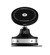Klip Xtreme PowerCar Dock KCW-250 - Wireless Car Charger with MagSafe, 15W, 360-180, Black