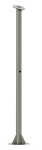 Hikvision L1500-X800-R125(TCGX06) - 1.5 m ANPR Camera Pole, Steel and Aluminum, Gray