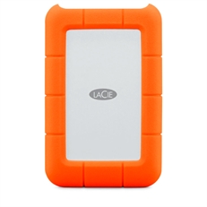 LaCie Rugged  - External Hard Drive, 4TB, Orange, HDD, USB 3.0