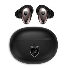 Lamborghini LB-TWS 300 - Earbuds, Stereo, En el Oído, Inalámbrico, Bluetooth, 20Hz-20kHz, Negro