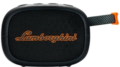 Lamborghini Mini - Parlante Inalámbrico Portátil, Bluetooth, Negro
