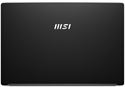 laptop msi modern view back