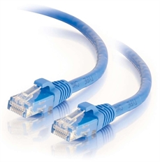 Legrand Ortronics  - Cat6A Network Patch Cord Cable, RJ45 Connectors, 24 AWG Stranded Conductor, CM PVC Jacket, Blue, 0.3 Meters