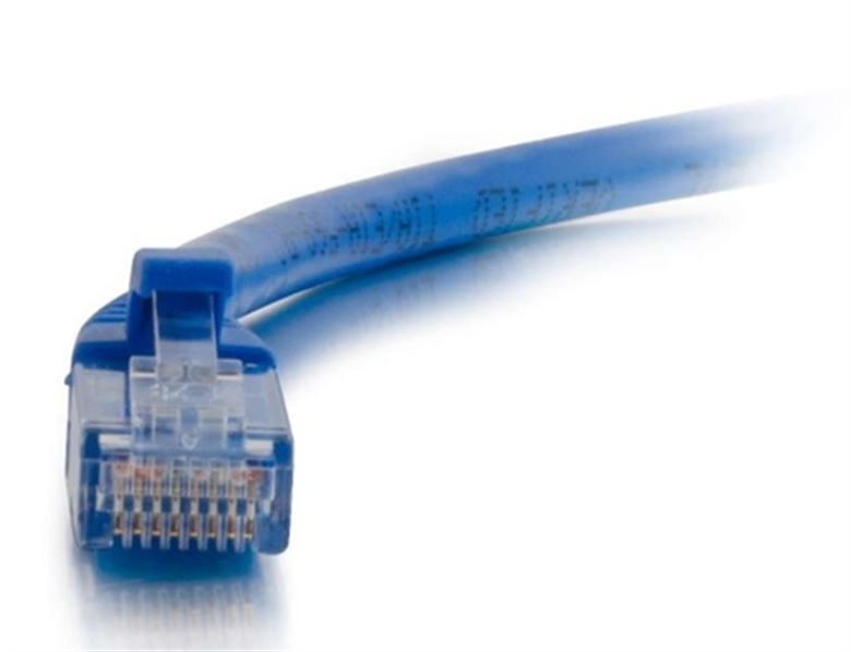 Legrand-Ortronics-0-3m-Blue-Cat6A-Network-Cable Perspective View