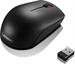 Lenovo 300 Mouse Inalámbrico Compacto Vista Trasera Con Nano Receptor USB-A