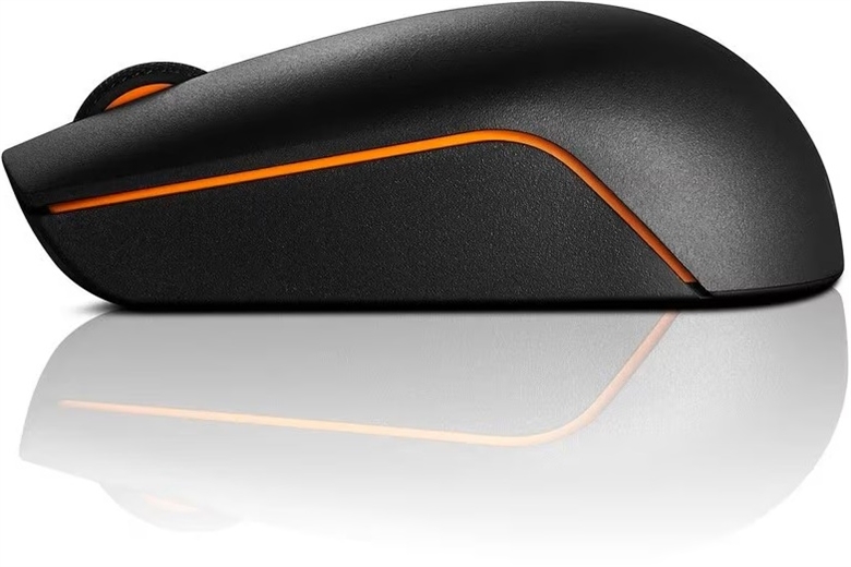 Lenovo 300 Mouse Inalámbrico Compacto Vista Lado