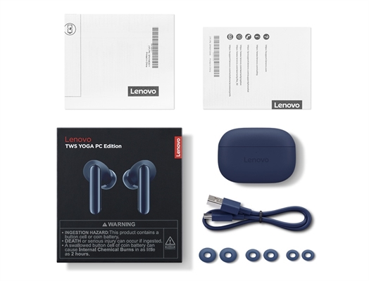 Lenovo E310 True Wireless Stereo Earbuds-General View