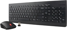 Lenovo Essential 4x31n50731 - Combo de Teclado y Ratón Inalámbricos, Español, Negro