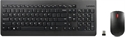 Lenovo Essential 4x31n50731 - Combo de Teclado y Mouse Inalámbricos Español Negro - Vista Desde Arriba