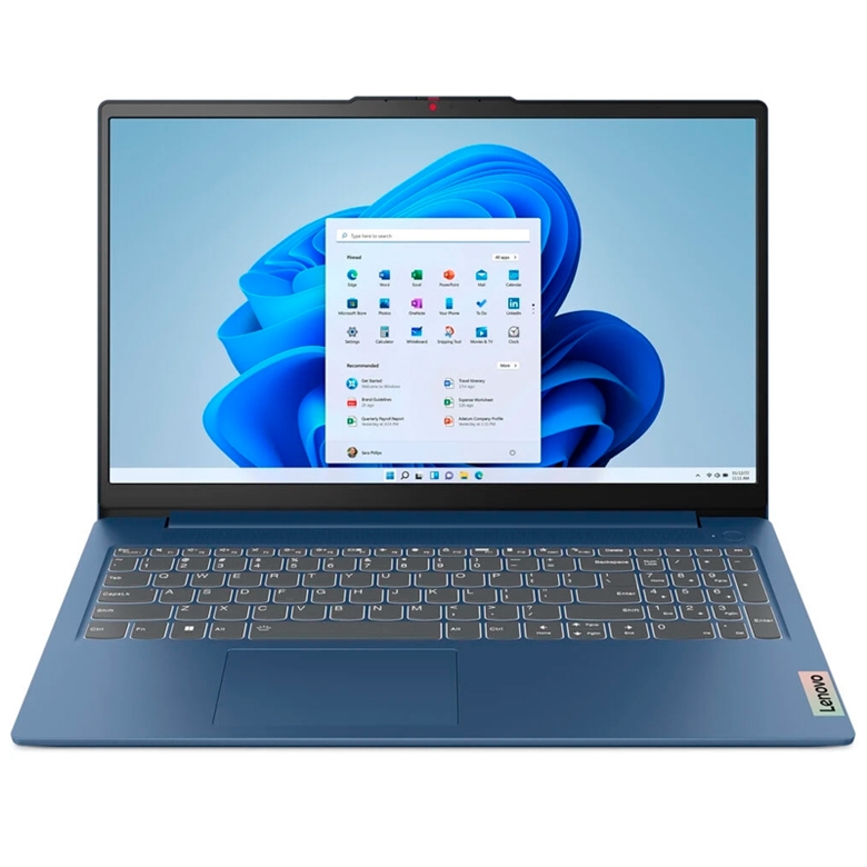 Lenovo IdeaPad Slim 3 Blue front view