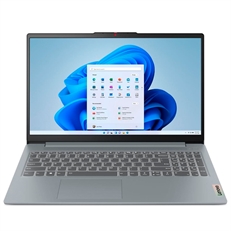 Lenovo IdeaPad Slim 3 - Laptop, 15.6", Intel Core i5-1335U, 4.60GHz, 16GB RAM, 512GB SSD, Gray, Spanish Keyboard, FreeDOS 3.0