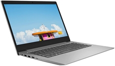 Lenovo IdeaPad 1 14ADA7 - Laptop, 14", AMD Ryzen 3 3250U, 2.6GHz, 8GB RAM, 256GB SSD, Gris nube, Teclado en Español, Windows 11 Home