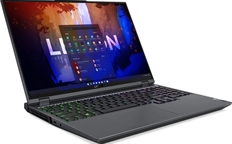 Lenovo Legion 5 Pro 16ACH6H - Laptop, 16", AMD Ryzen 7 5800H, 3.2GHz, 16GB RAM, 512GB SSD, Gris Espacial, NVIDIA GeForce RTX 3070, Teclado en Español, Windows 11 Home