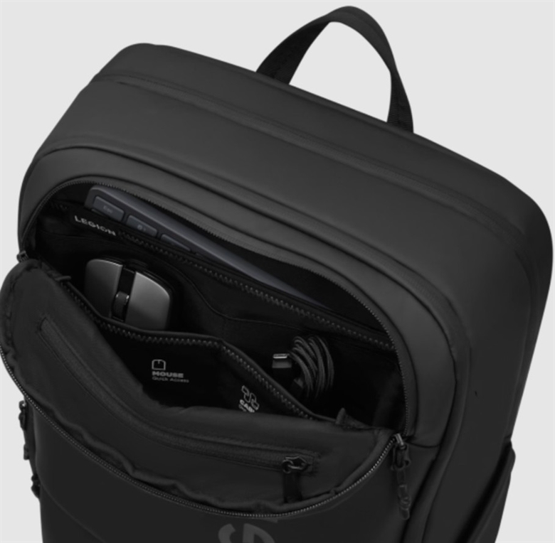 Lenovo Legion 17 inches Gaming Backpack GB800 - GX41U39299 - vista interior