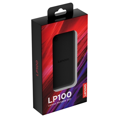 Lenovo LP100 - External Storage Black package view