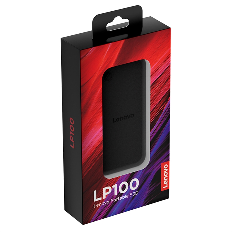 Lenovo LP100 - External Storage Black package view