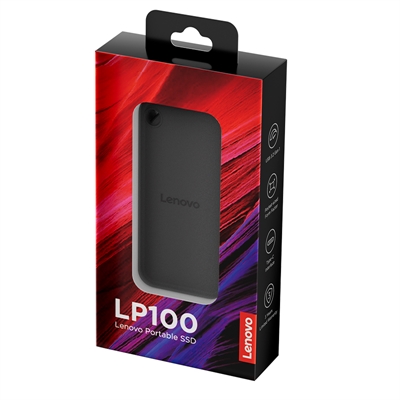 Lenovo LP100 - External Storage Gray package view