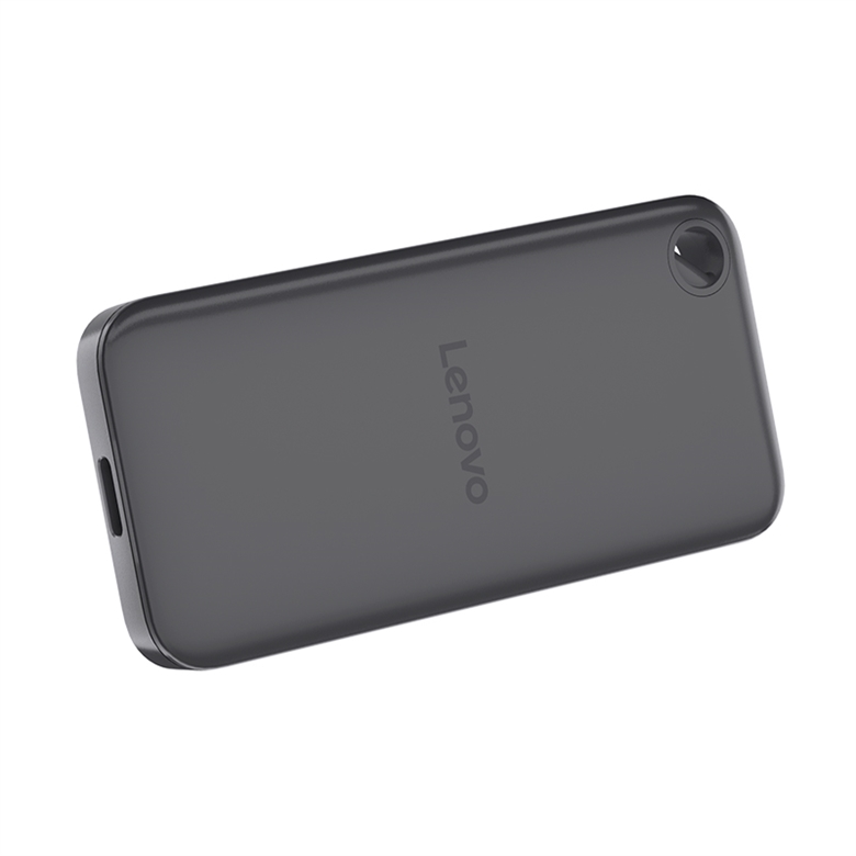 Lenovo LP100 - External Storage Gray side view