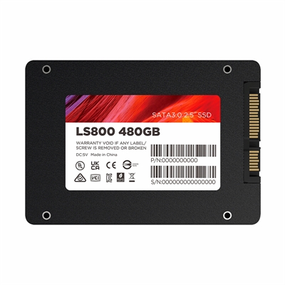 Lenovo LS800 - Solid State Drive 480GB back view