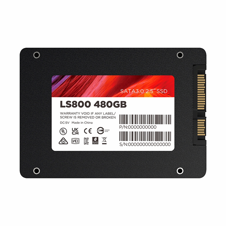 Lenovo LS800 - Solid State Drive 480GB back view