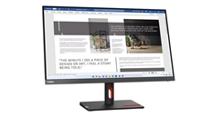 ThinkVision S27i-30 - Monitor, 27", FHD 1920 x 1080, IPS, 16:9, Tiempo de Refresco 100Hz, HDMI, VGA, Negro